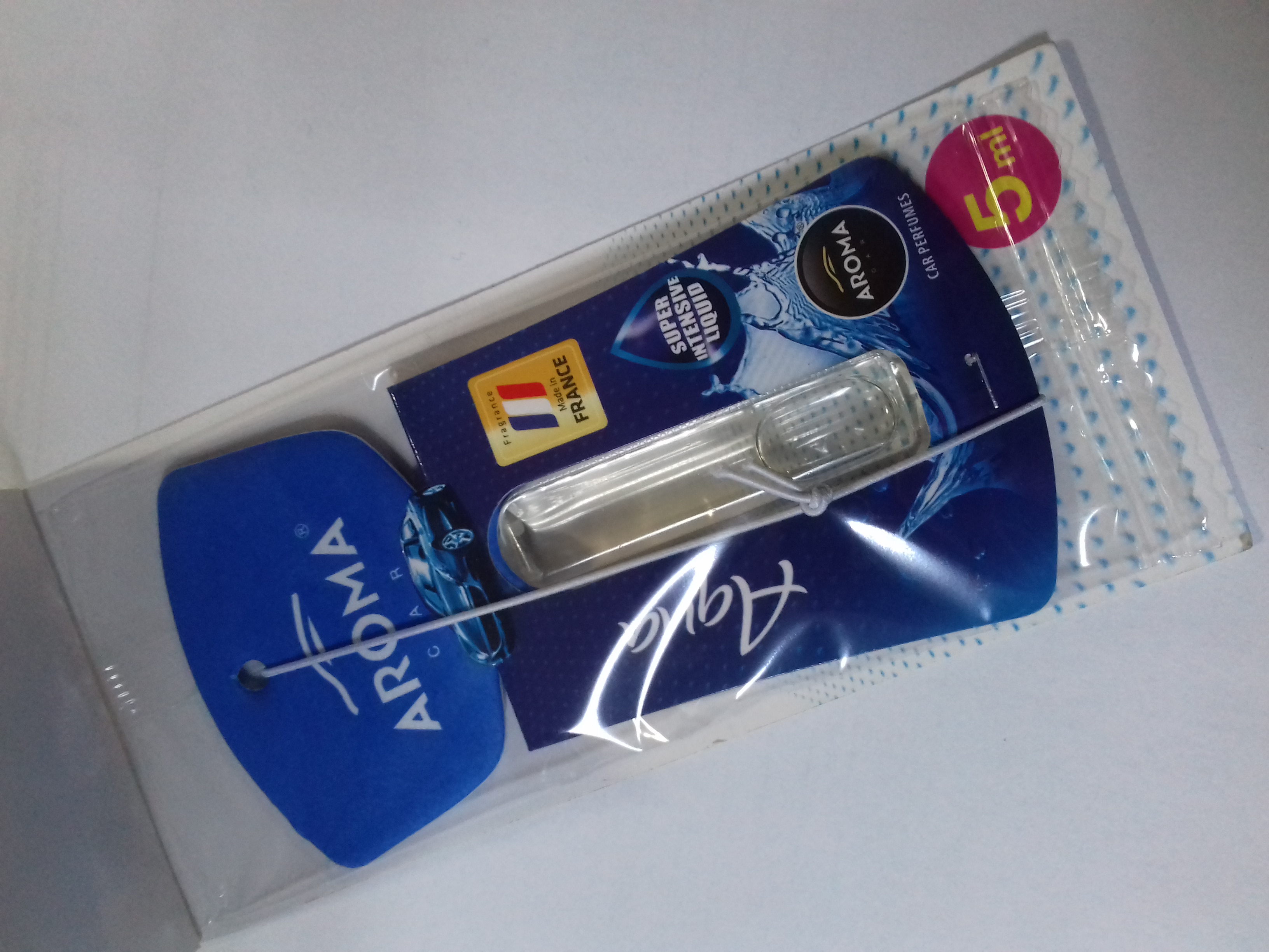 MTM92286-AROMA CAR DROP CONTROL AQUA