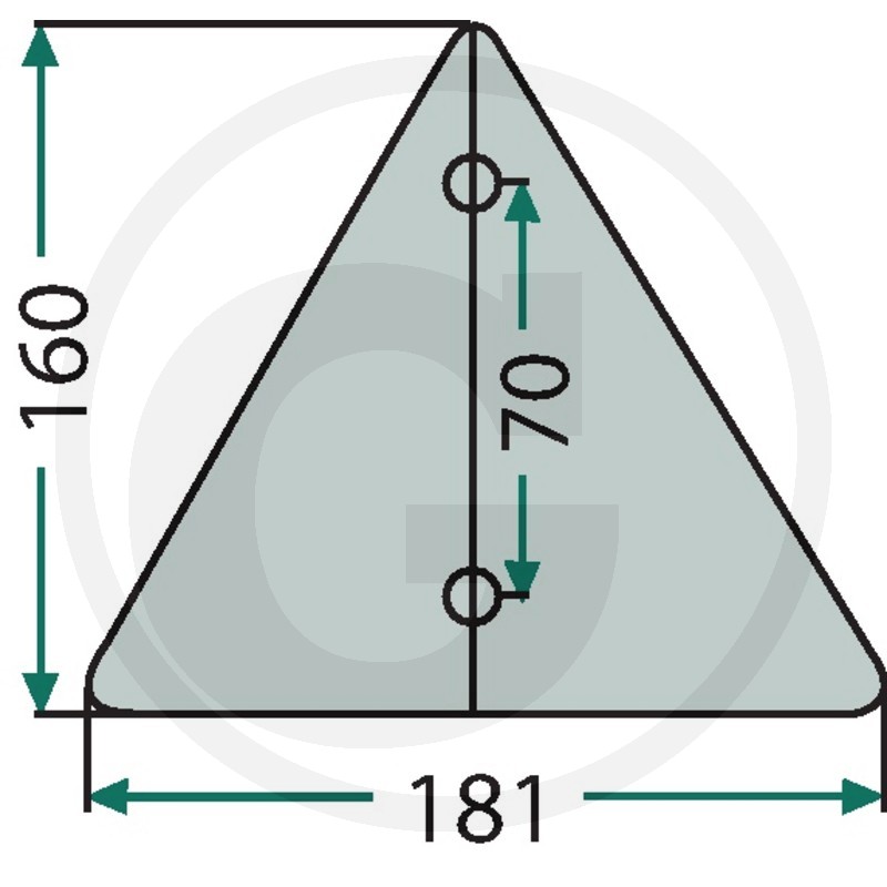 (44) TRIUNGHI REFLECTORIZANT 455BRA 003503001