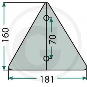 (44) TRIUNGHI REFLECTORIZANT 455BRA 003503001