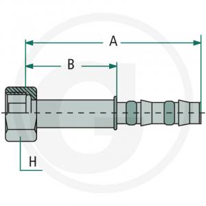 FITING FREON DN10 7/8 L=27 65288007