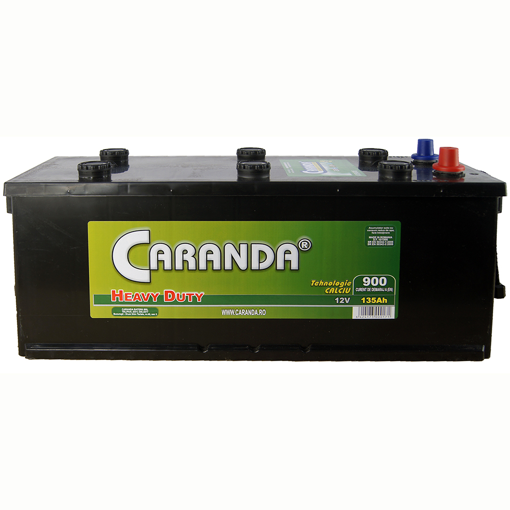 ACUMULATOR CARANDA 135AH 900AHEAVY DUTY INGUSTA
