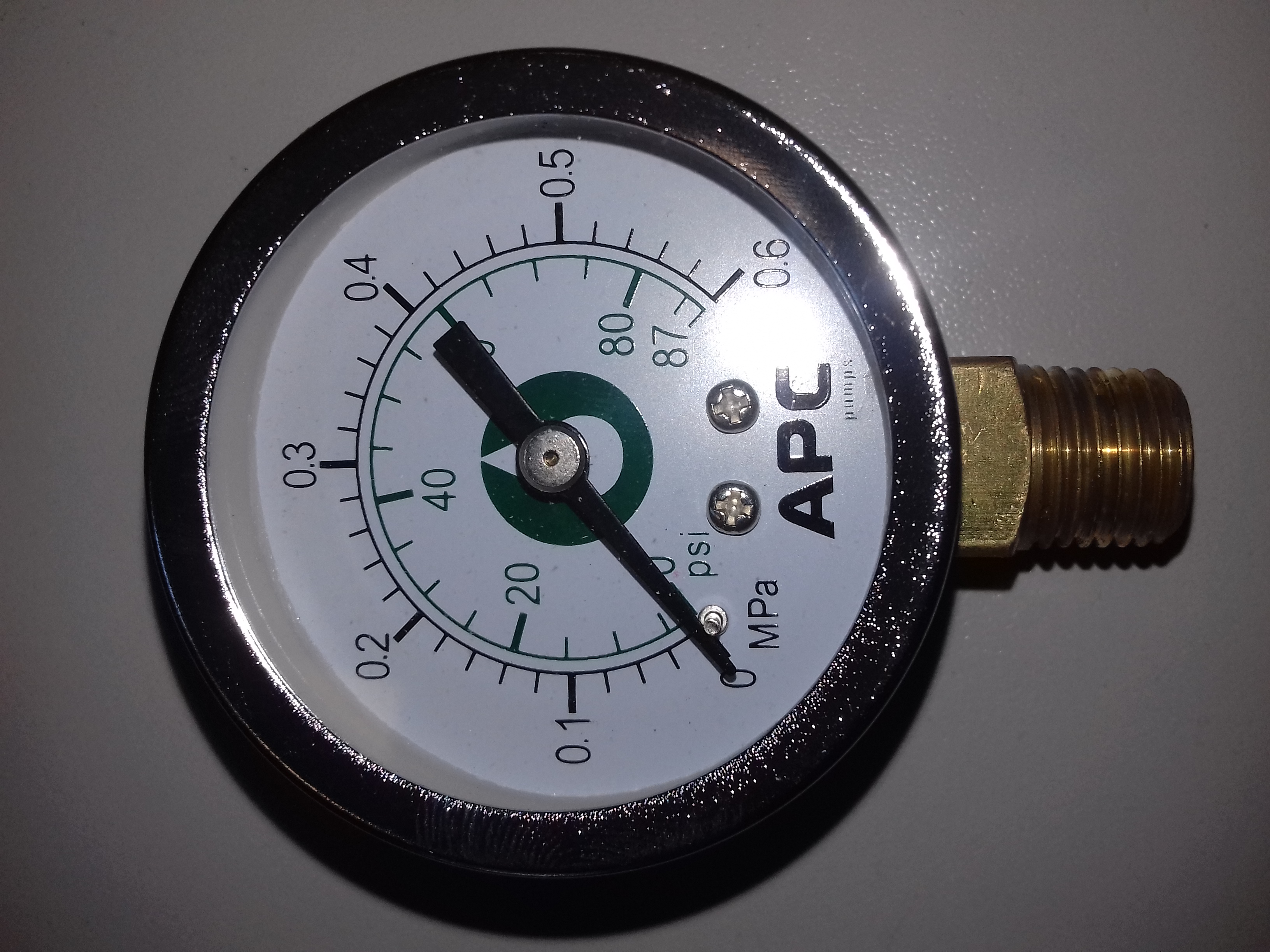 MANOMETRU 50MM FILET DIRECT INOX