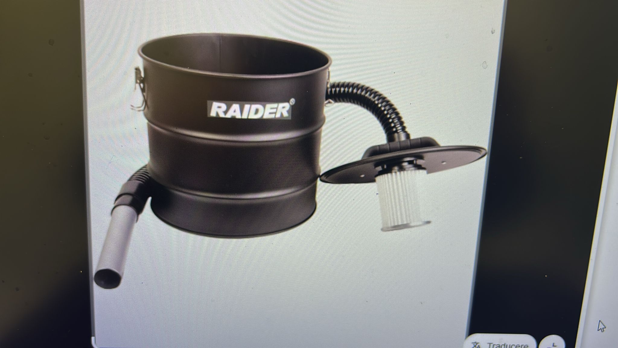 090303 COLECTOR CENUSA 20L CU FILTRU HEPA