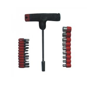 330558 SET SURUBELNITA+BITI+TUBULARE 21PCS