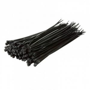 COLIER PLASTIC NEGRU 4.8*280