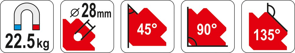 YT-0864 DISPOZITIV MAGNETIC FIXARE PT SUDURA