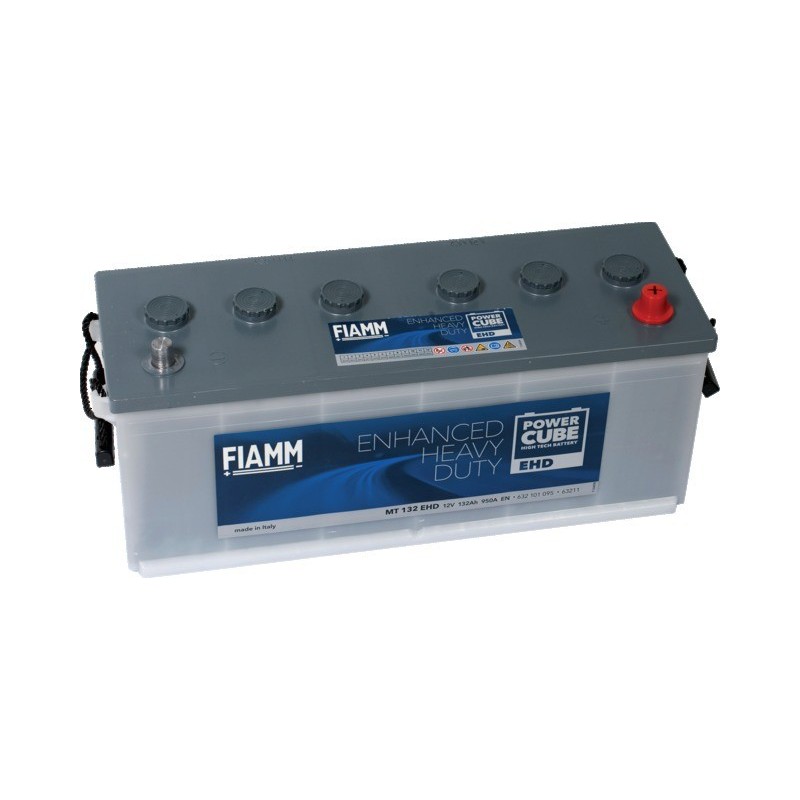 ACUMULATOR 132A 950A FIAMM (MT 132 EHD) CU BORNELE PE LUNGIME