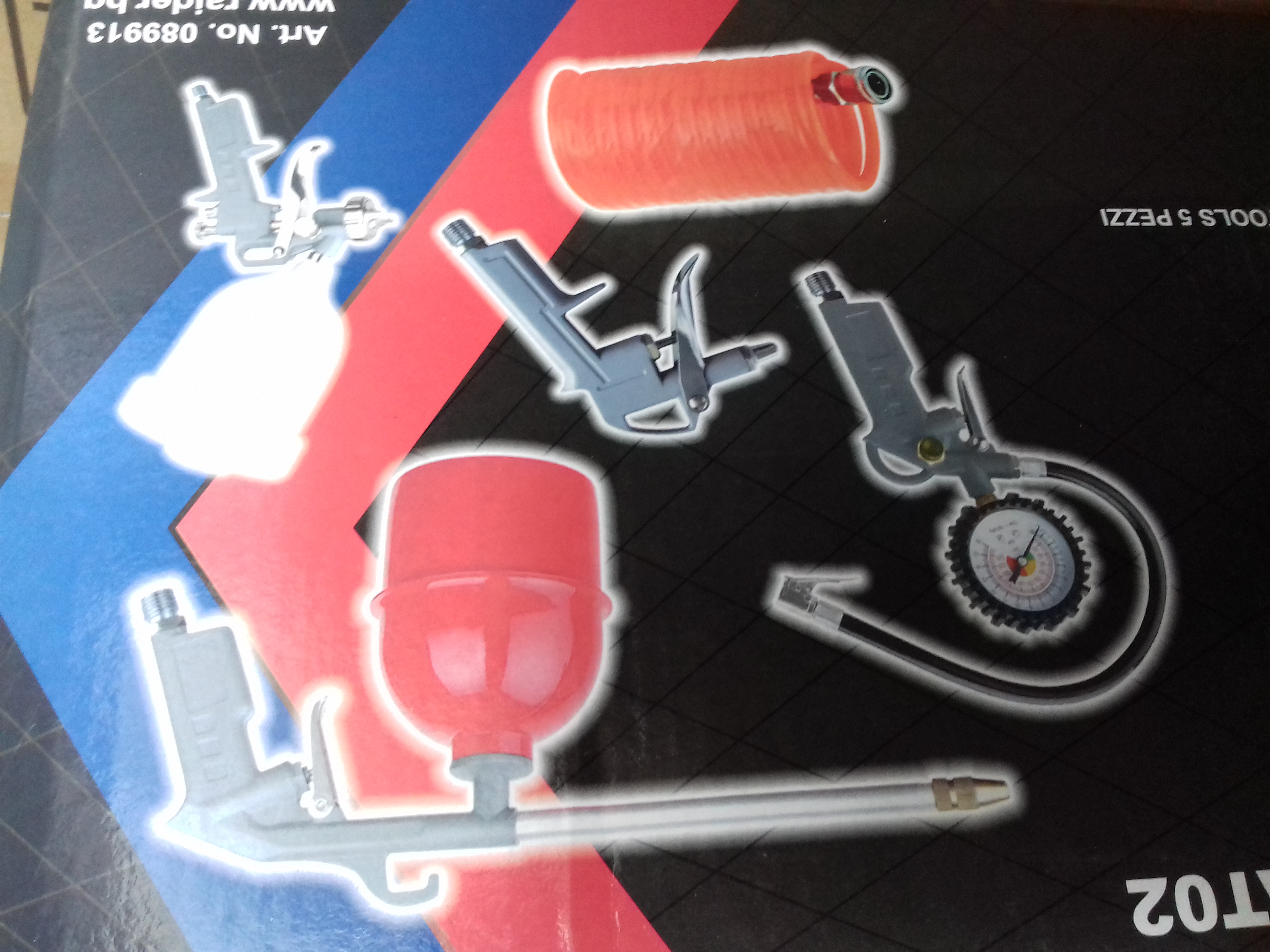 089913 ACCESORII COMPRESOR SET 5 PCS RD-AT02