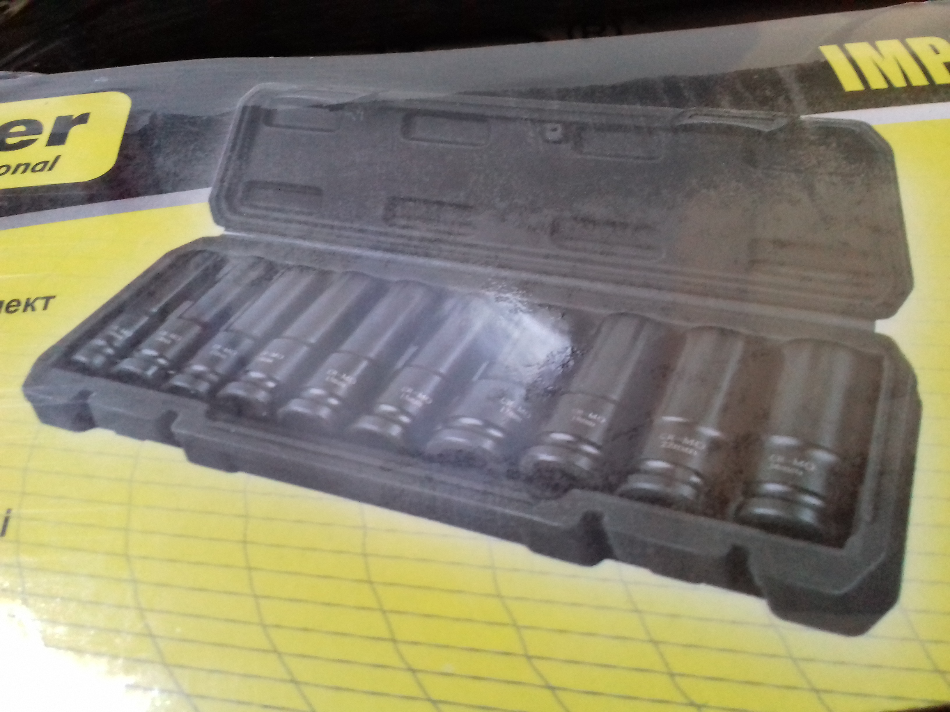 338803 SET 10 CHEI TUBULARE LUNGI DE IMPACT 1/2 10-24MM TMP