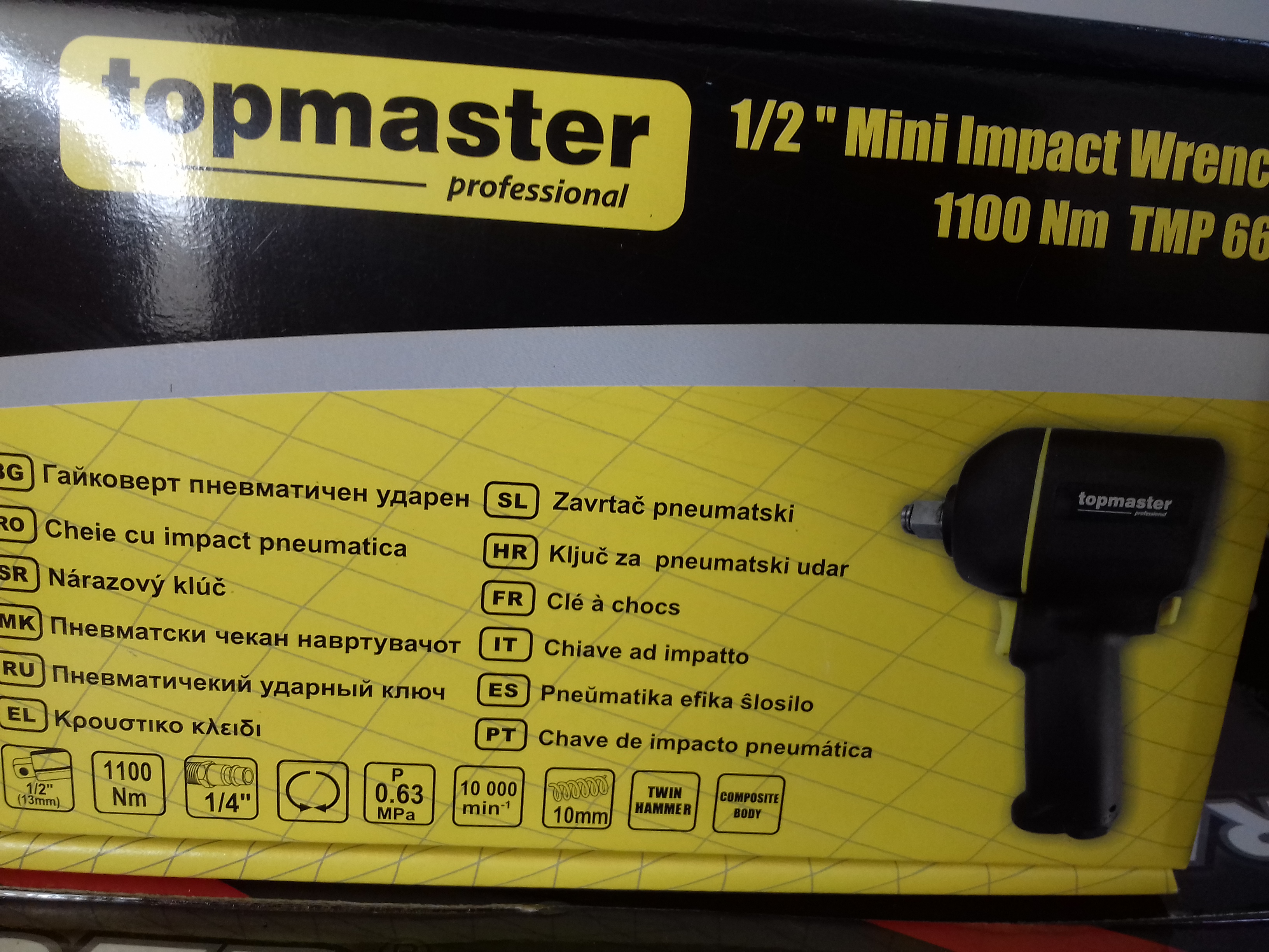 344100 CHEIE DE IMPACT PNEUMATICA 1100 NN 1/2 TMP