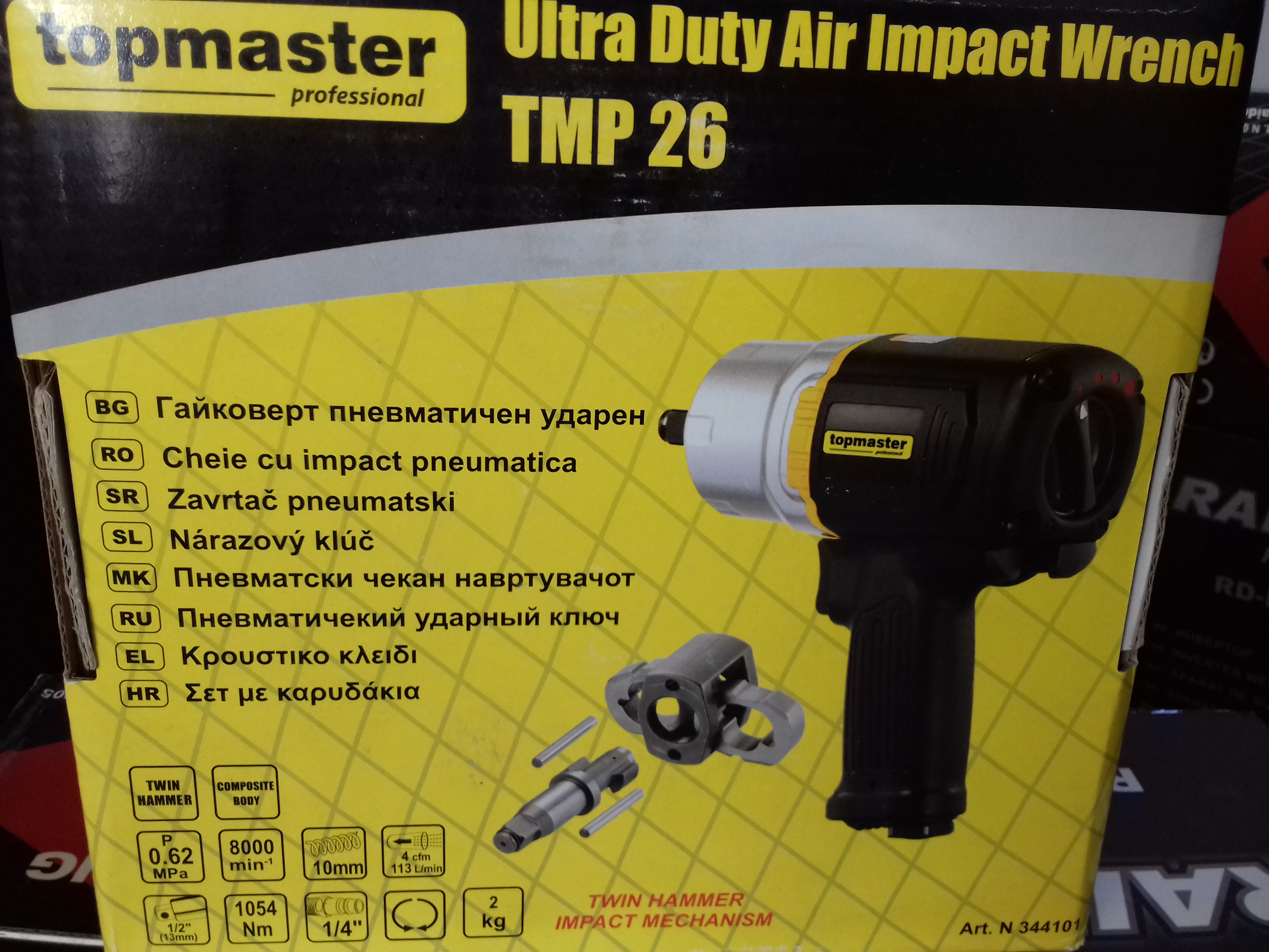 344101 CHEIE DE IMPACT PNEUMATICA 1/2 1054NN TMP