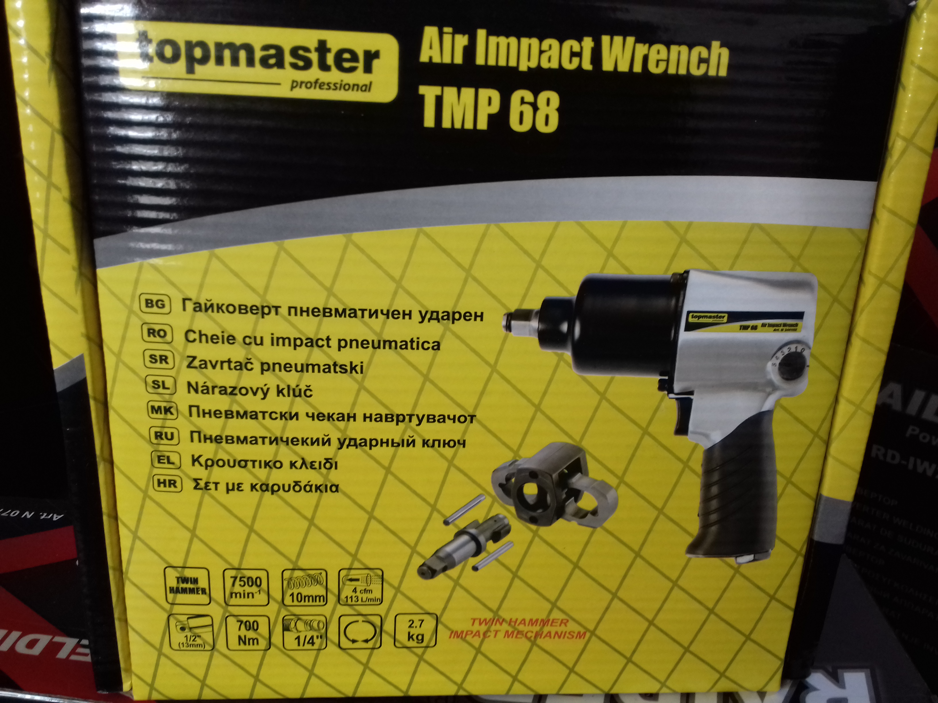 344102 CHEIE DE IMPACT NPNEUMATICA 1/2 700 NN TMP