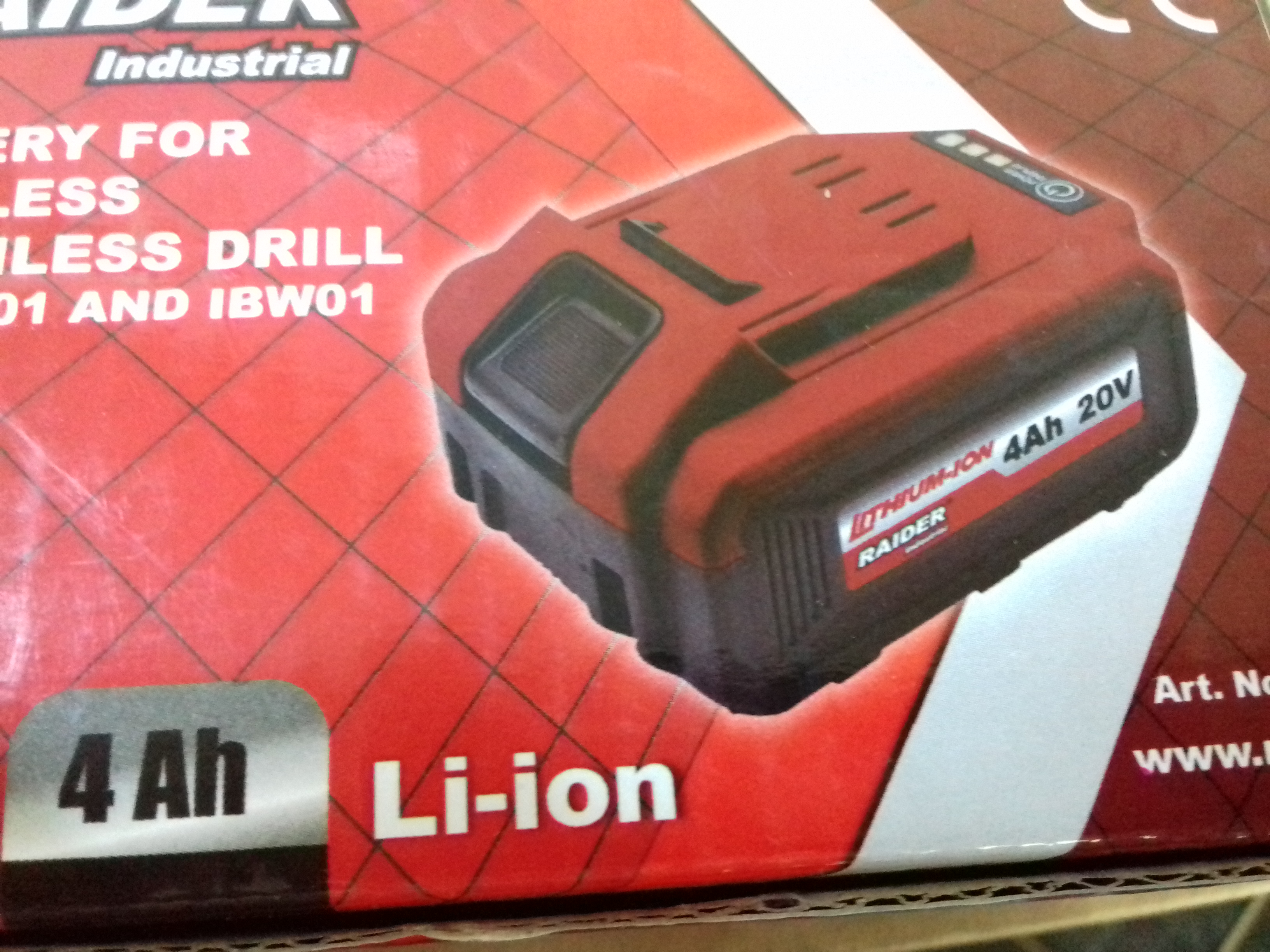 032501 ACUMULATOR LI-ION 20V 4AH PENTRU RCDI-CDB01 SI IBW01