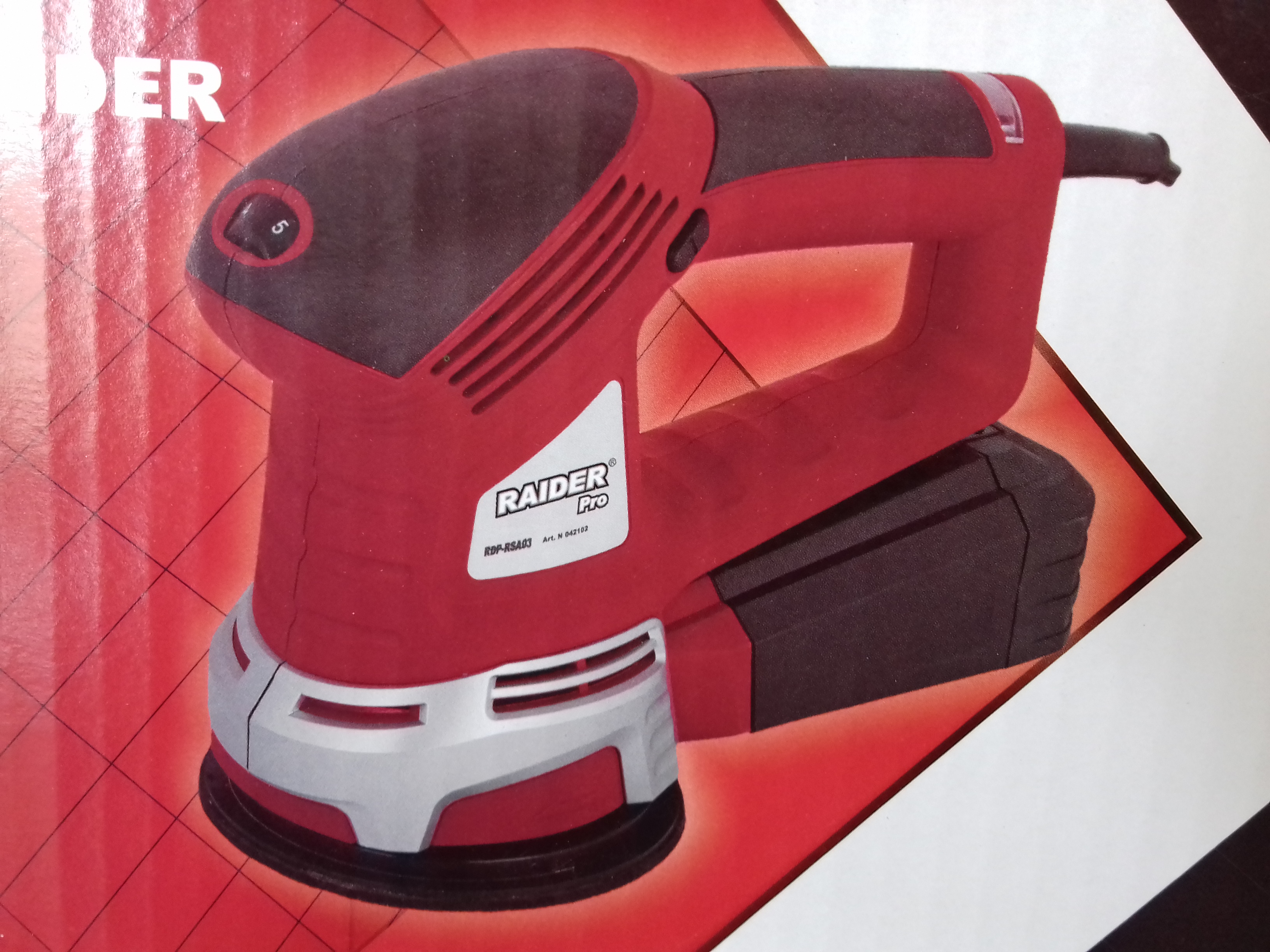 042102 SLEFUITOR ORBITAL 420W 125MM RD-RSA03