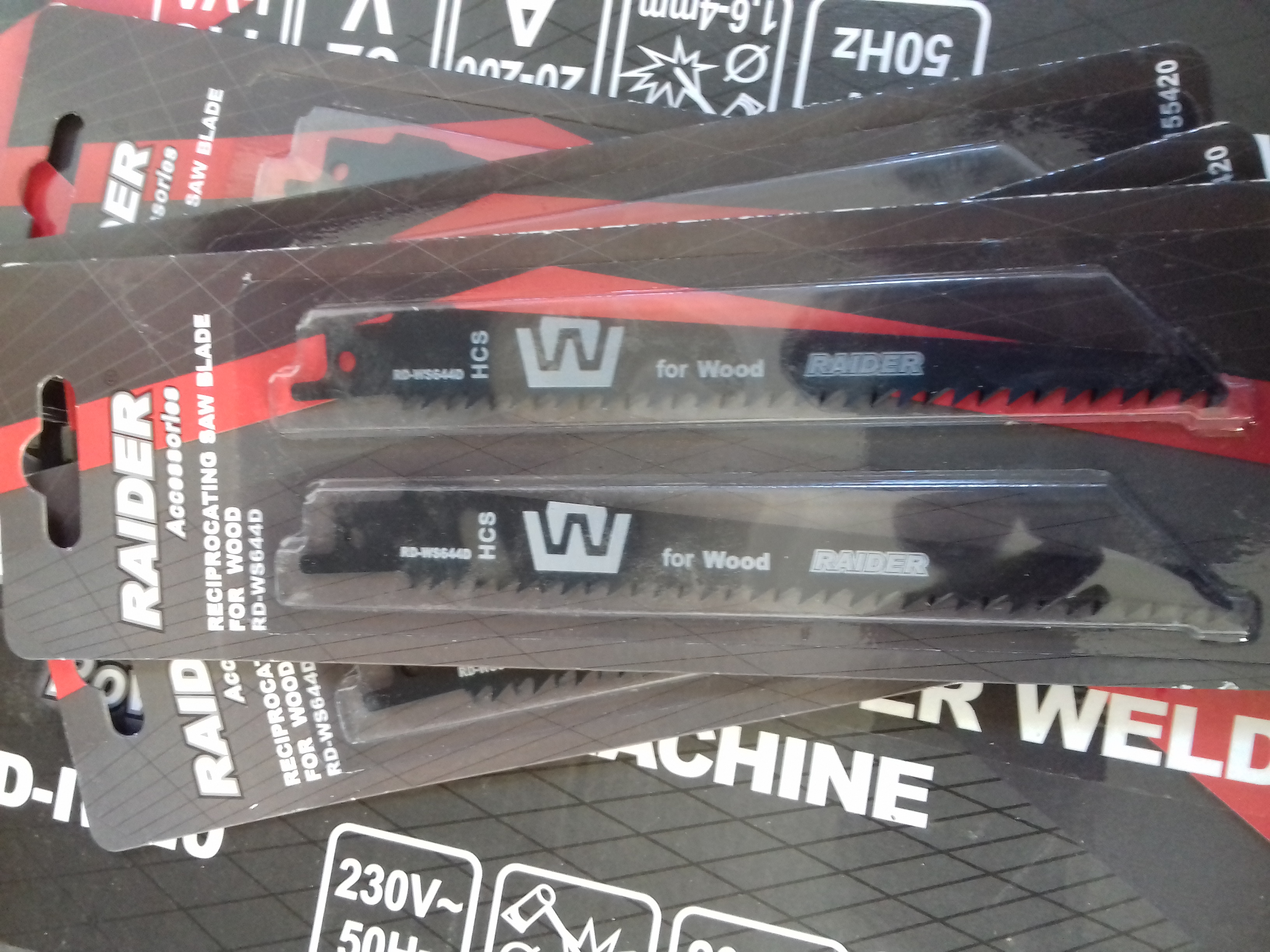 155420 SET 2BUC LAME FIERASTRAU SABIE PT LEMN 150*1.25MM (4.3MM) RD-WS644D