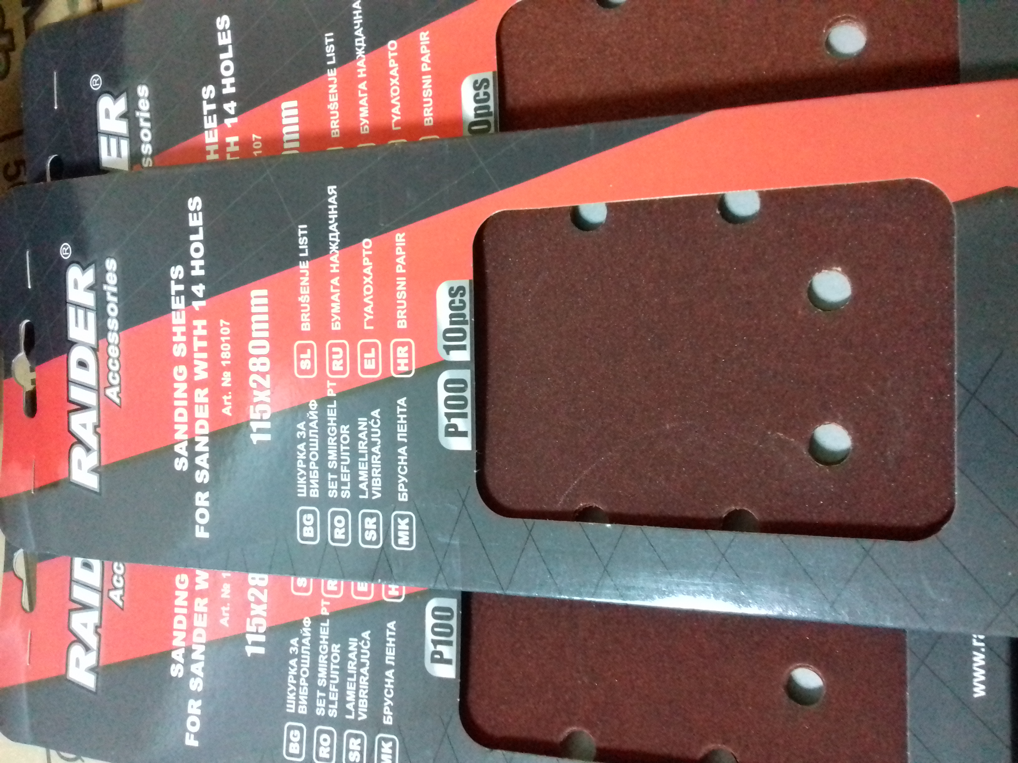 180107 SET 10 FOI PERFORATE 115*280 P100