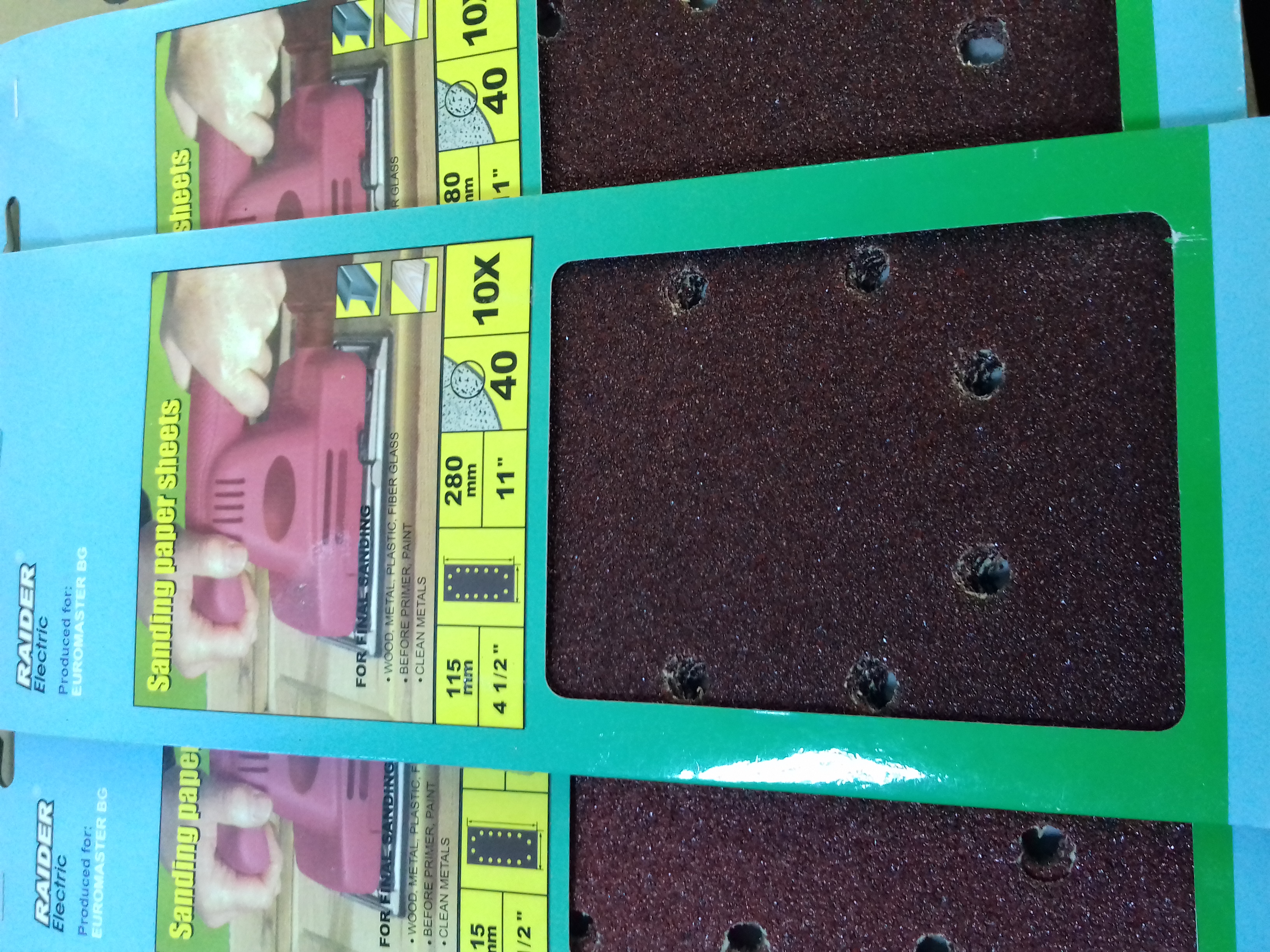 180114 SET 10 FOI ABRAZIVE PERFORATE 115*280 P40