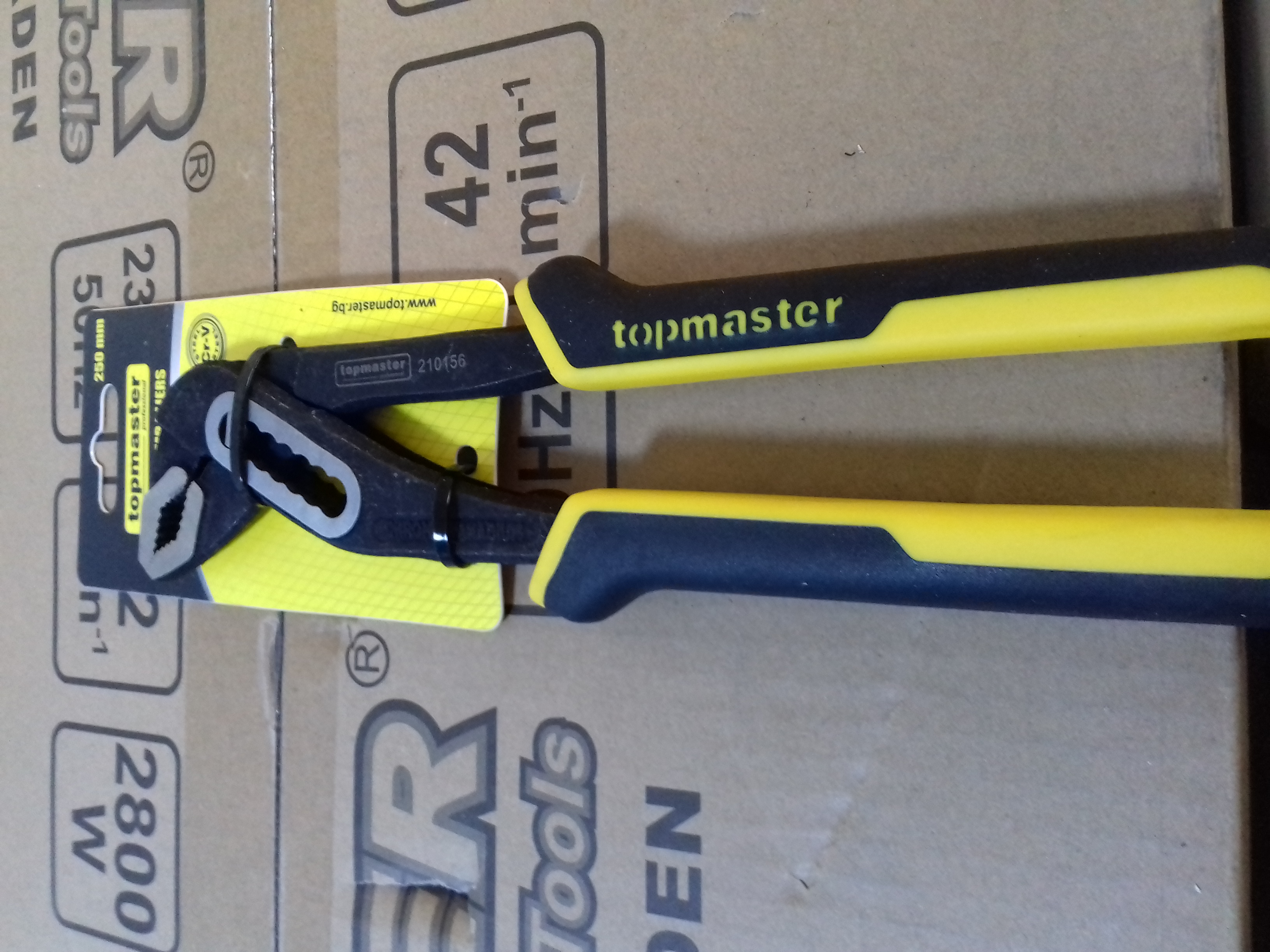 210156 CLESTE INSTALATOR TYPE 250MM CR-V TMP