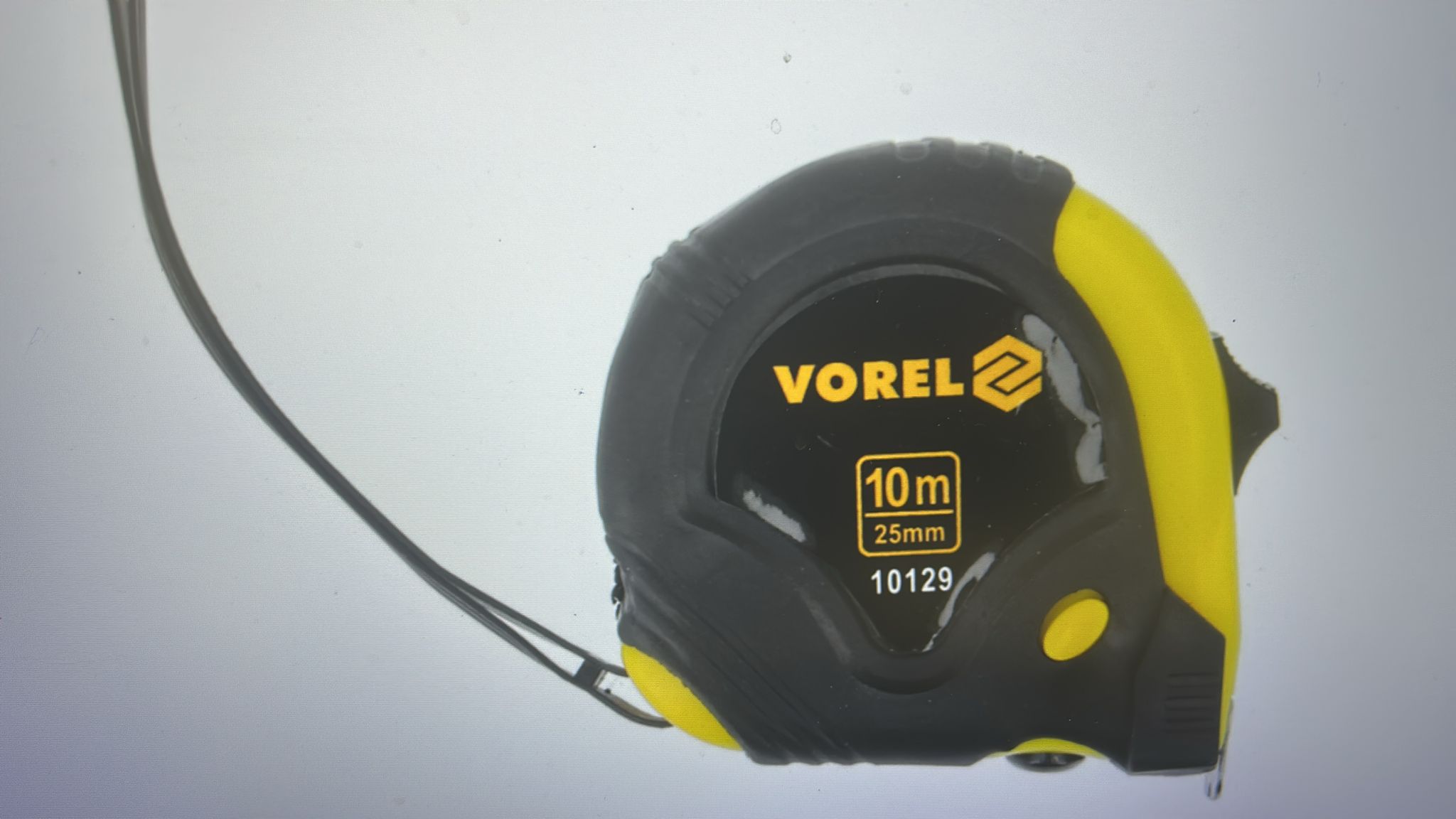 10129 RULETA 10M*25MM ROSU-NEGRU