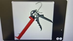 09130 PISTOL PT SILICON CU ULUC ROSU