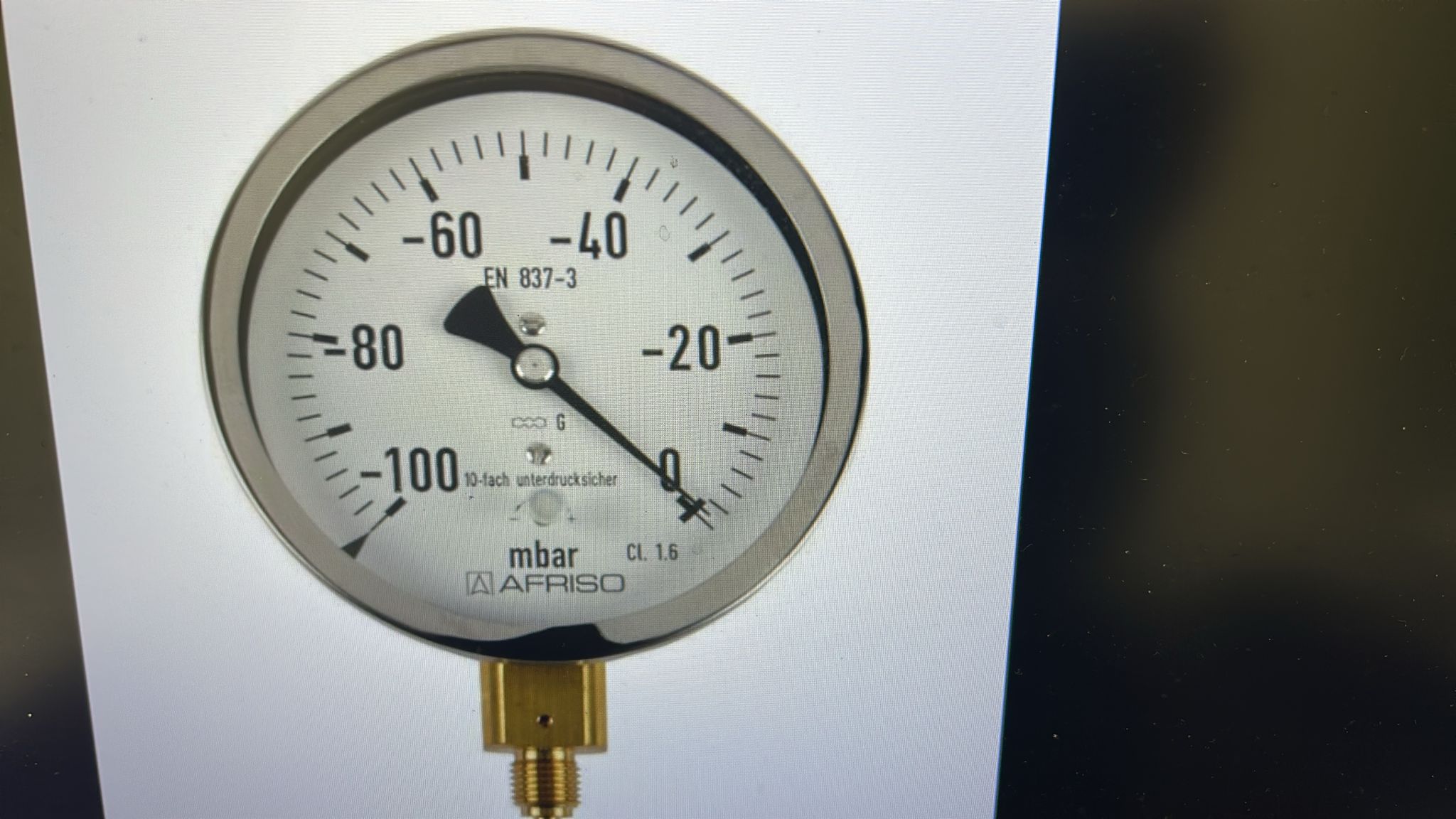 G20 MANOMETRU F03151288R/G67007101R -100 MASCHIO GASPARDO