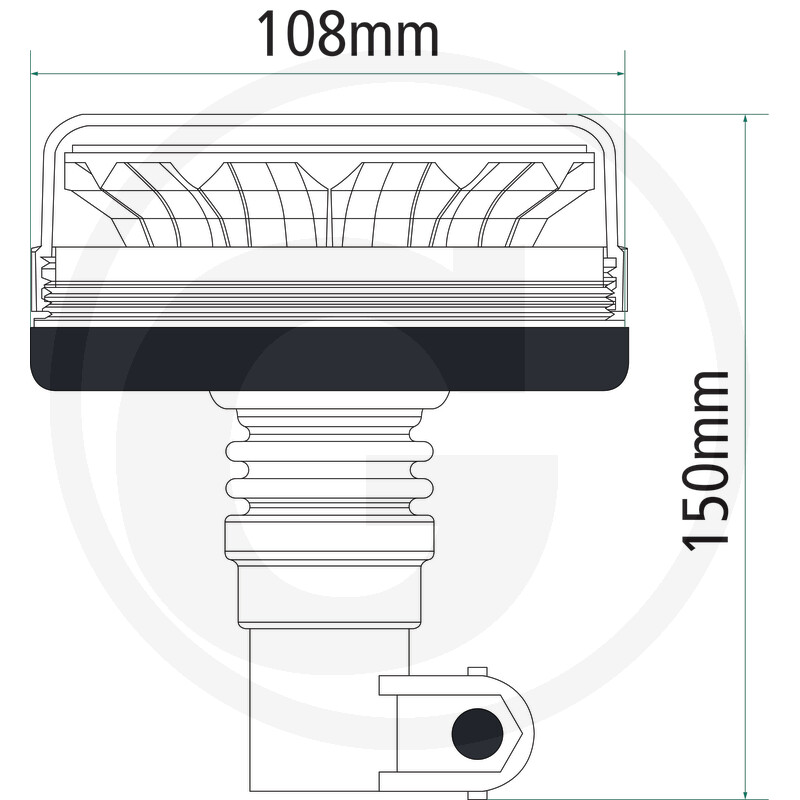 7070010363 GIROFAR CU LED 12/24V CU PRINDERE TAVA