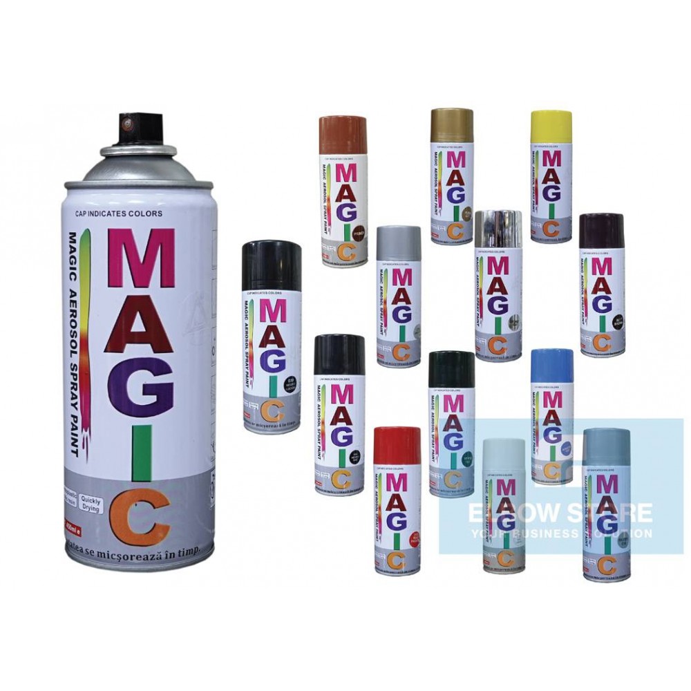 SPREI VOPSEA MAGIC ALB MAT 400ML