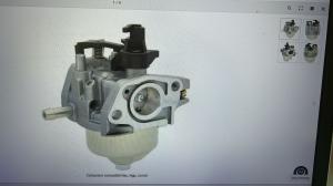 10-12008 CARBURATOR COMPATIBIL NAC NGP LONCIN 1P70F