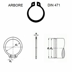 SIGURANTA A60 ARBORE AMBREIAJ 184