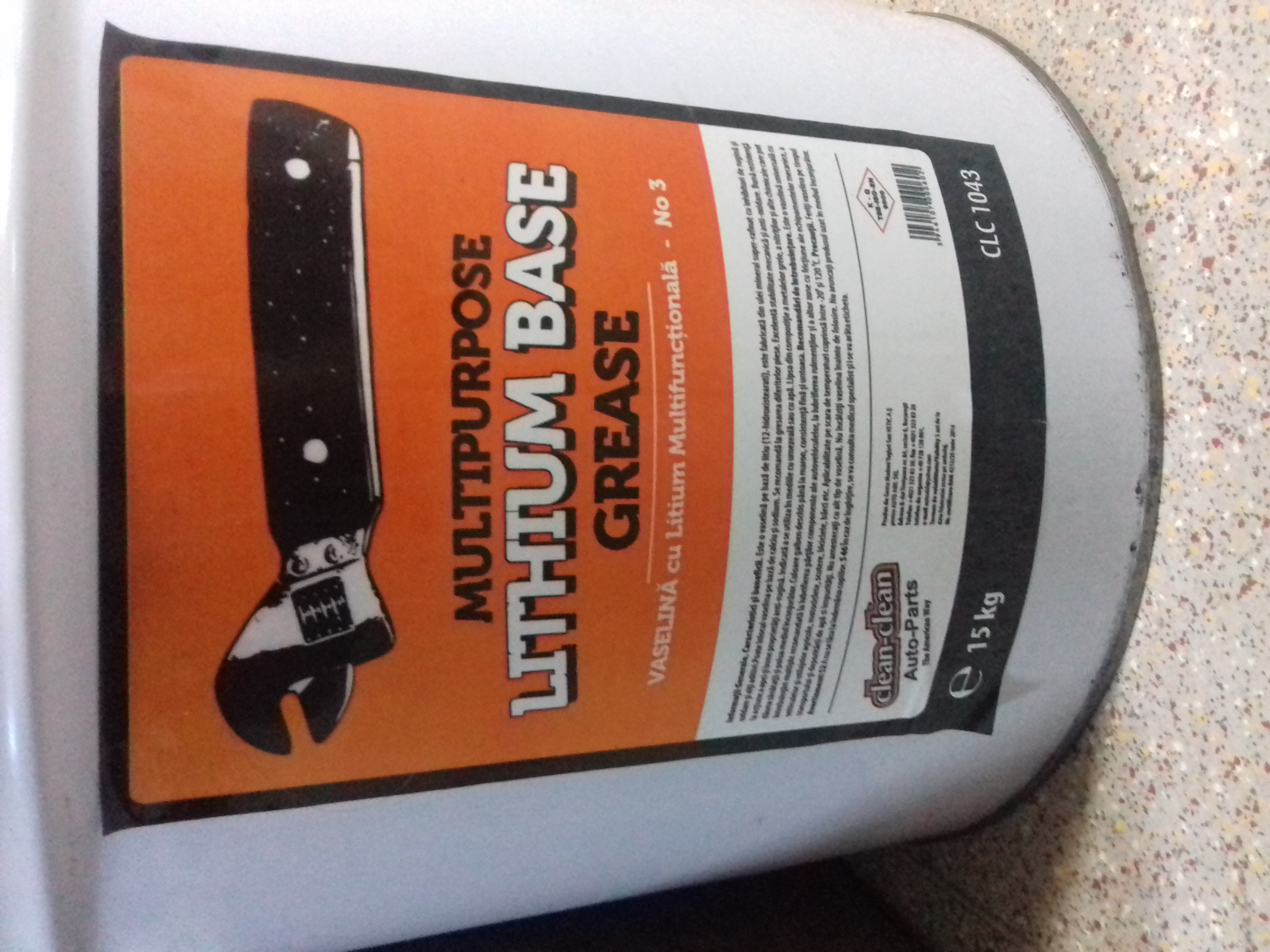 VASELINA 15KG LITIU 2+2