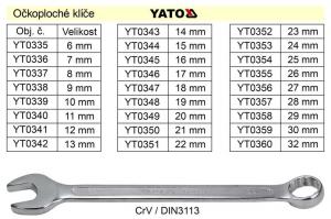 YT-0335 CHEIE COMBINATA 6MM