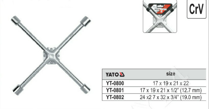 YT-0800 CHEIE TIP CRUCE 17*19*21*22