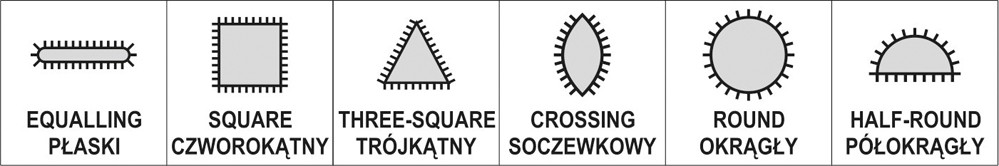 YT-6162 SET PILE CONICE 6BUC