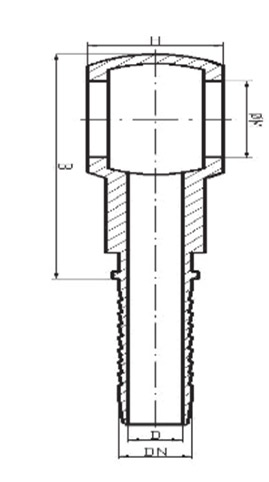 FITING RMN DN10 18*1.5 R