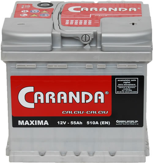 ACUMULATOR 55A CARANDA MAXIMA 610A